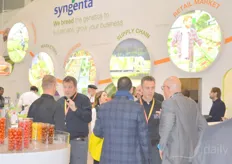 The Fruit Logistica featured several companies in the British pavilion, including Berry bpi agriculture, Veg-UK Ltd, White Air Solutions Ltd, Berry Gardens Ltd & James Hutton Ltd. In the photo, the team of Martin Lishman Ltd with their fruit loggers ImpactRack. In the picture Gavin & Carol LIshman.